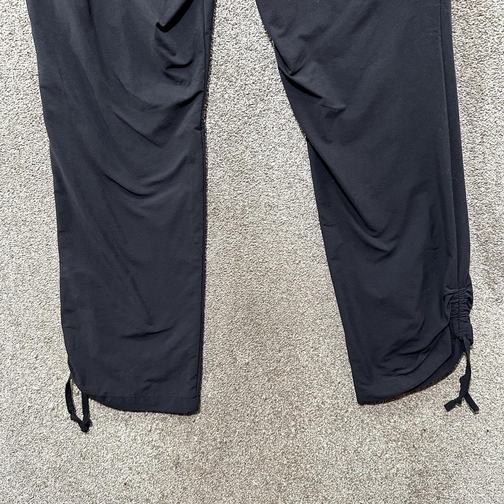 Cabela's Hiking Pants Women 8 Black Mid Rise Straight Leg Lightweight Nylon‎ - Picture 14 of 14